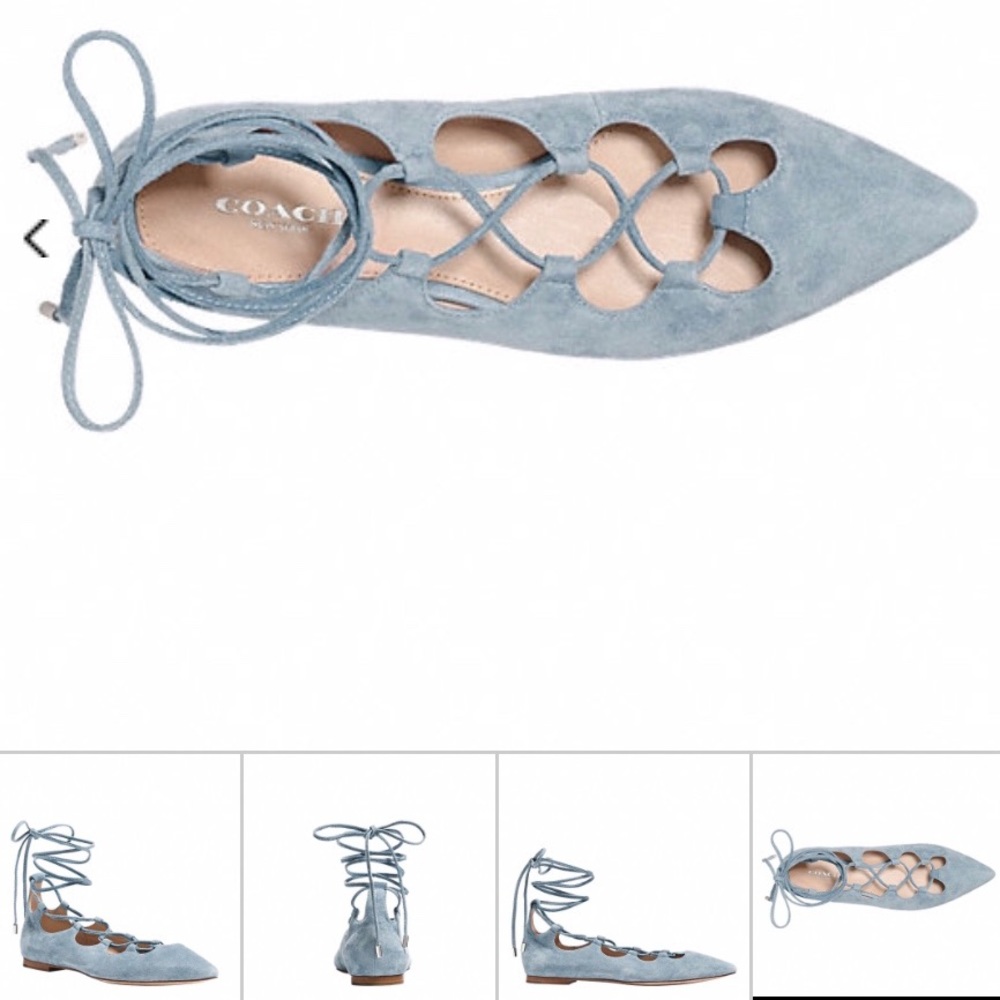 BRAND NEW AUTHENTIC COACH FLATS 7 - NIB